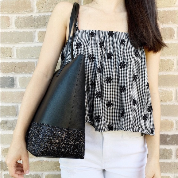 Kate Spade Large Penny Tote Glitter - Picture 5 of 6